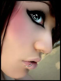 Piercing Lips And Stretching Ears