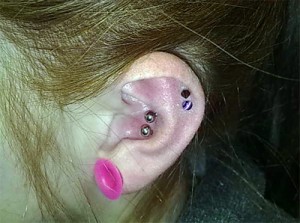 conch piercing