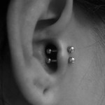 double-Tragus-Piercing