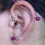 pretty-industrial-piercing-and-multi-lobe-tragus-piercing