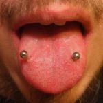 Horizontal-tongue-piercing-surface