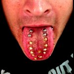 tongue piercing multiple